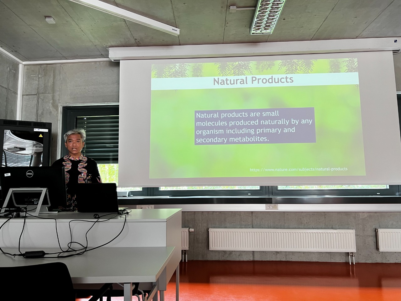 Kholis Abdurachim Audah, Ph.D delivering a seminar at TUL Czech Republic