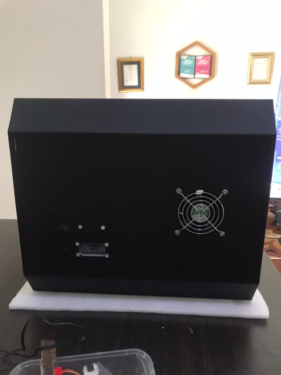 Microscope Scanner back view